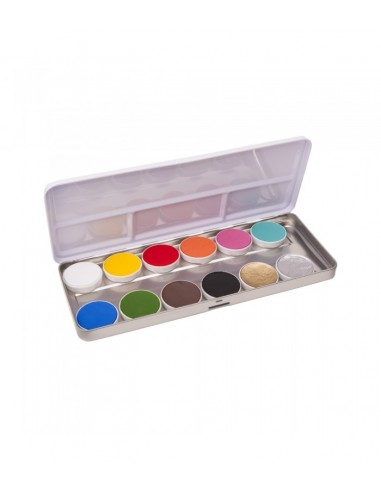 Paleta Aqua Paint 12 tonos - PANKRO Paleta Aqua Paint 12 tonos - PANKRO