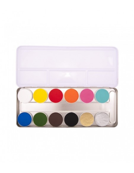 Paleta Aqua Paint 12 tonos - PANKRO