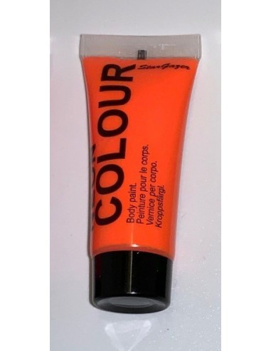 Neon Colour body-paint