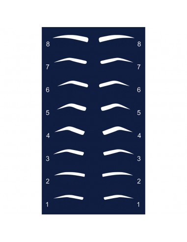 Perfect Brow Stencils cejas - KRYOLAN