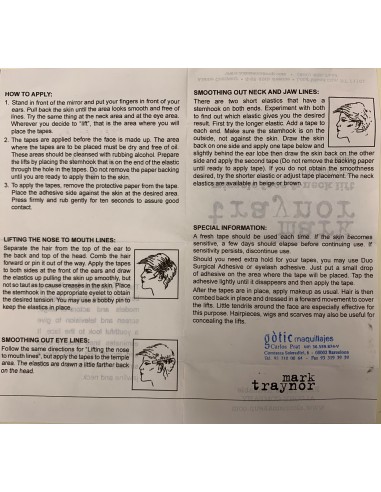 Recarga papel tensores faciales 12...