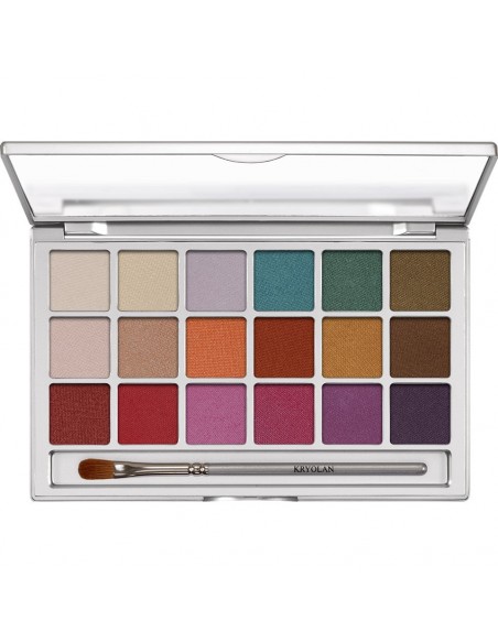 Paleta sombras 18 colores - KRYOLAN