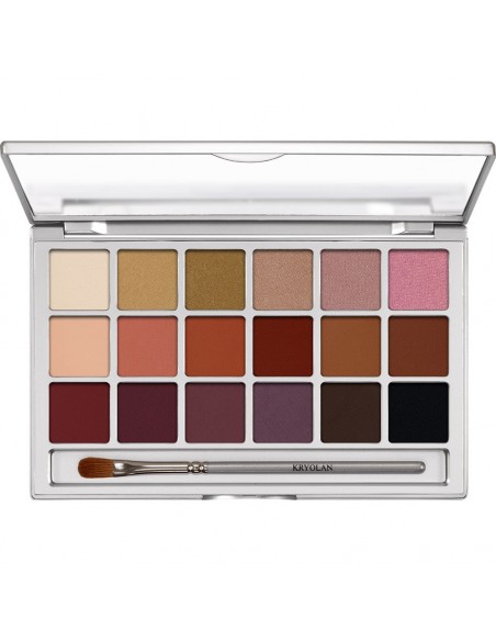 Paleta sombras 18 colores - KRYOLAN
