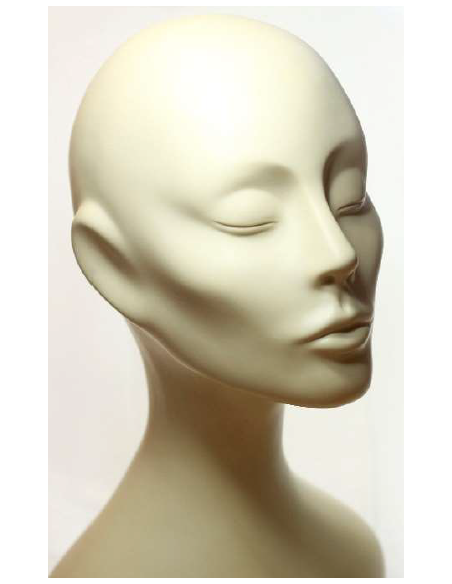 Cabeza maniquí para maquillar - Irma de la Guardia