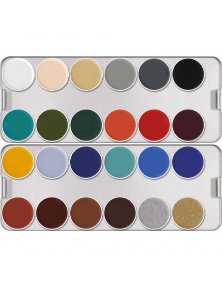 Paleta Supracolor 24 tonos - KRYOLAN