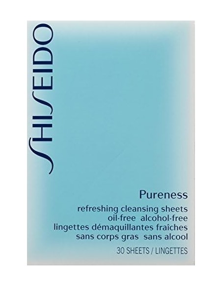Shiseido Pureness - refreshing cleansing 30 sheets