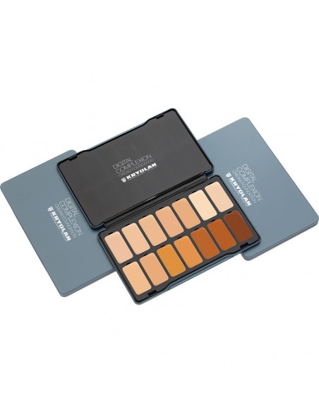 Digital Complexion Cream Foundation Paleta de 14 colores