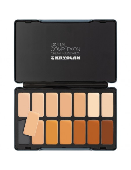 Digital Complexion Cream Foundation Paleta de 14 colores