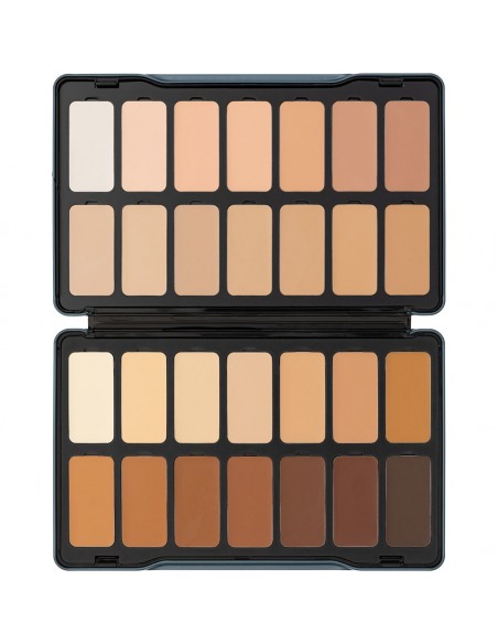 Digital Complexion Cream Foundation Paleta de 28 colores