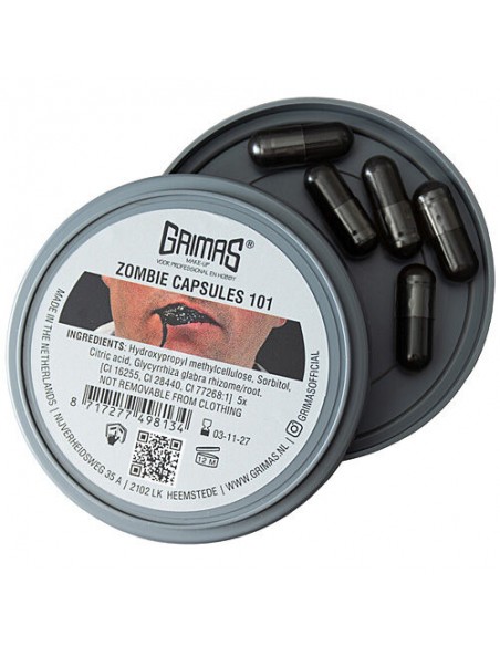 CAPSULAS ZOMBIE NEGRA