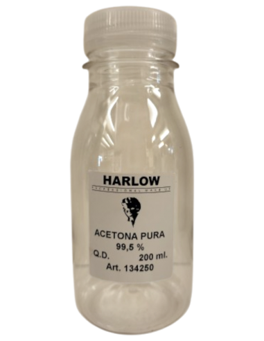 Acetona Pura 99,5% HARLOW 200 ml.