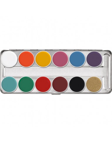 Paleta Supracolor 12 tonos- KRYOLAN